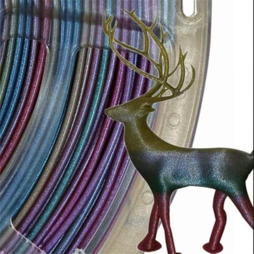 3D Printing Consumables Full Star Chameleon Rainbow MetalX PLA Consumables 1.75mm 1kg 3d printer filament