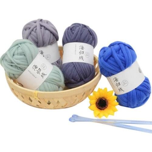 Multi-color Wool Practical Big Belly Sweater Weaving Thread DIY Handmade Knitting Yarn laine a tricoter For Hat Scarf Shawl