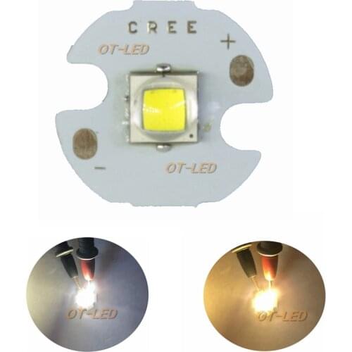 5PCS CREE XM-L2 XML2 LED T6 U2 10W WHITE Neutral White Warm White High Power LED Emitter with 12mm 14mm 16mm 20mm PCB for DIY