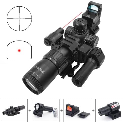 VT-1 1.5-6X20ME DISCOVERY Rifle Scope Hunting Tactical Telescope 25.4mm Tube Illuminated Optical Sights Outdoor Airgun Shooting