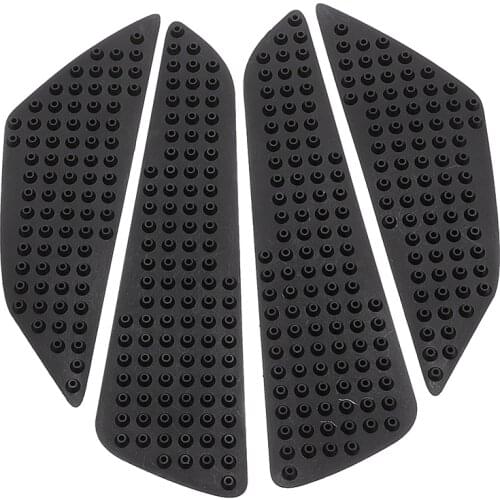 Motorcycle Styling 1pc 2 Colors Universal Rubber Motorcycle Tank Side Knee Grip Traction Pad Protectors for Honda for Kawasaki