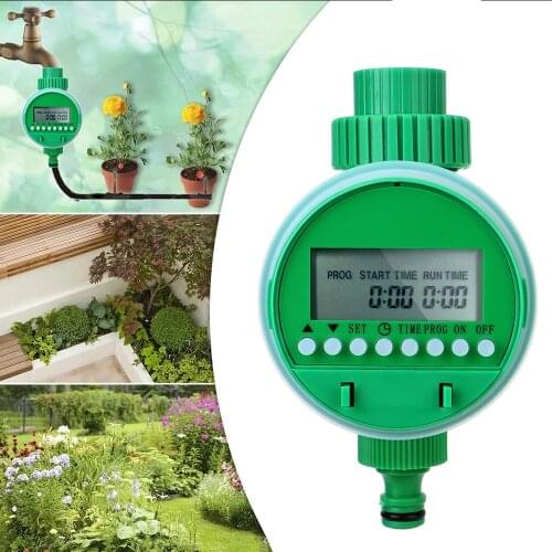 Valve Watering Control Device Garden Watering Timer Lcd Display Intelligence Electronic Automatic Irrigation Controller
