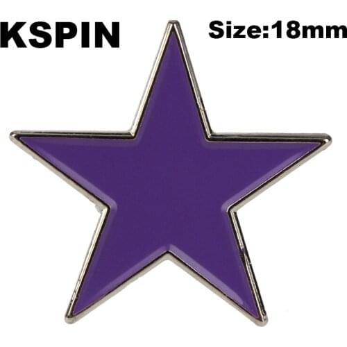 Purpie Star Lapel Pin Badge Enamel Pin badge brooch Lapel pin Jeans shirt Cool Jewelry Gift XY0162-5