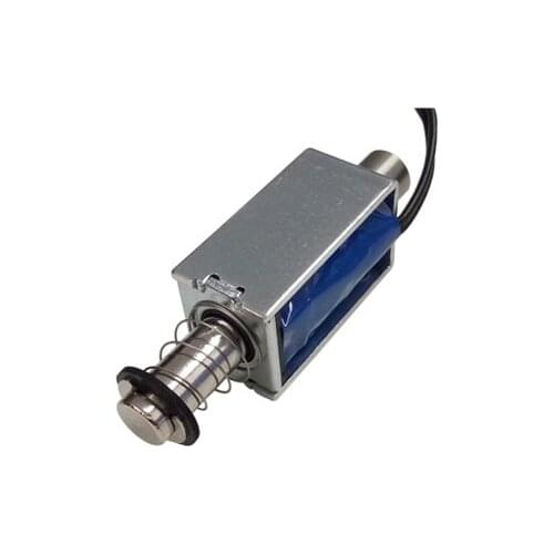 1pc square DC solenoid HIO-0730S-12V12 pinball machine robot switch testing machine