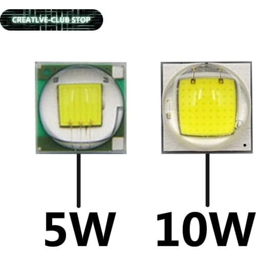 10pcs a lot 1W 3W 3.5*3.5mm 5W 10W 5*5mm 3V LED diodes LED Bulb LED Lamp Bead Flashlight Amber White Signal light for DIY