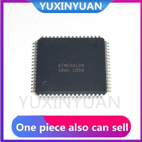 10pcs/lot ATMEGA128 ATMEGA128-16AU TQFP64 IC