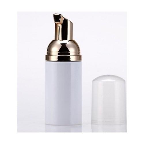 30ML Mousse Bottling White Liquid Soap Foam Bottle Foaming Dispenser Pump Container Facial Cleanser Wash Cream Makeup 10/30pcs