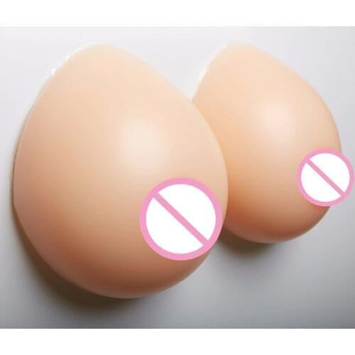 3600g HH Cup Silicone Breast Forms Drag Queen Artificial Breast Silicone Breast Forms Crossdresser Mastectomy Bra Enhancer