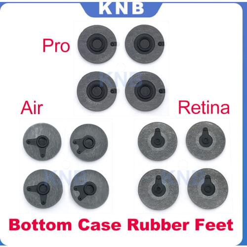 4pcs/set Bottom Case Rubber Feet Foot For Macbook Pro A1278 A1286 A1297 Retina A1398 A1425 A1502 Air A1369 A1370 A1465 A1466