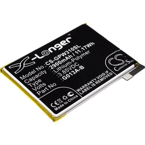 CS 2900mAh / 11.17Wh battery for Google G013A, G013B, Pixel 3 823-00073-01, G013A-B