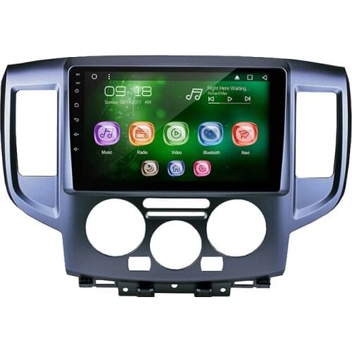 Allways 9" IPS Screen Android 9.0 Octa-core Ram 2GB Rom 32GB Car Multimedia for Nissan NV200 2013-15 Manual AC with 2.5D touch