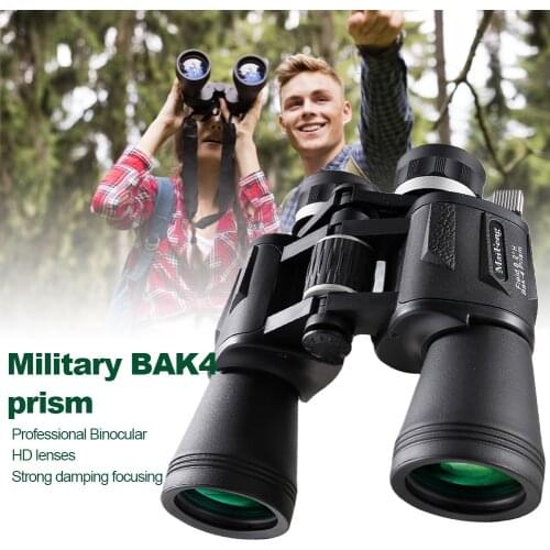 20X50 Binoculars Long Range HD green film telescope mobile phone camera telescope for hunting bird watching concert sports