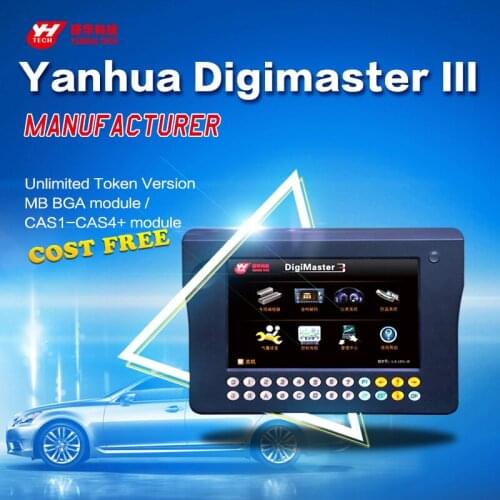 Digimaster III Unlimited Token verison Yanhua Digimaster 3 for B M W CAS1/CAS2/CA3/CAS4+ Mileage/Key Programmer
