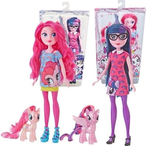 Hasbro Genuine My Little Pony E5657 Pinkie Pie Twilight Sparkle Play House Action Figure Model Girl Toys