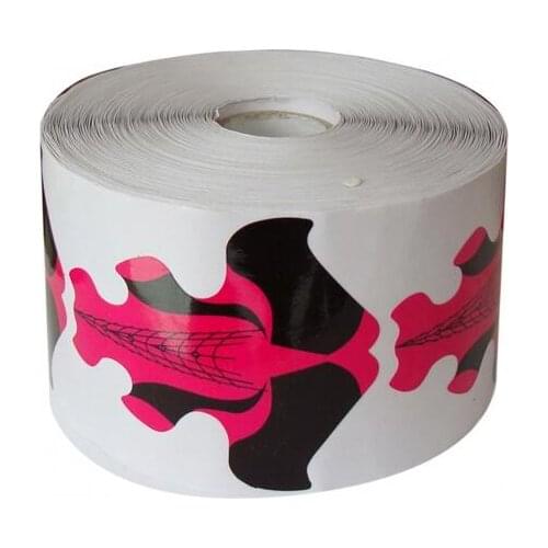 Hot 300pcs/roll Nails Extension Form Nail Art Tip Acrylic DIY Tool Guide Sticker