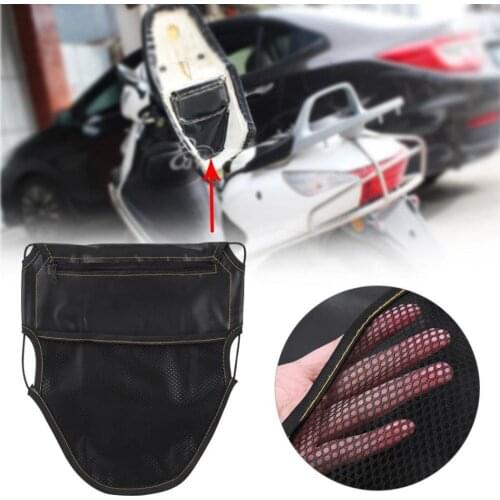 PU Leather Motorcycle Scooter Under Seat Storage Pouch Bag Organizer 2018