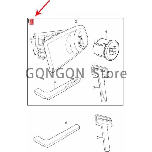 CAR lock kit 2015-2020vol voxc90 xc60 v90 cross country v90 s90l s90 front door lock cylinder trunk lock cylinder ignition switc