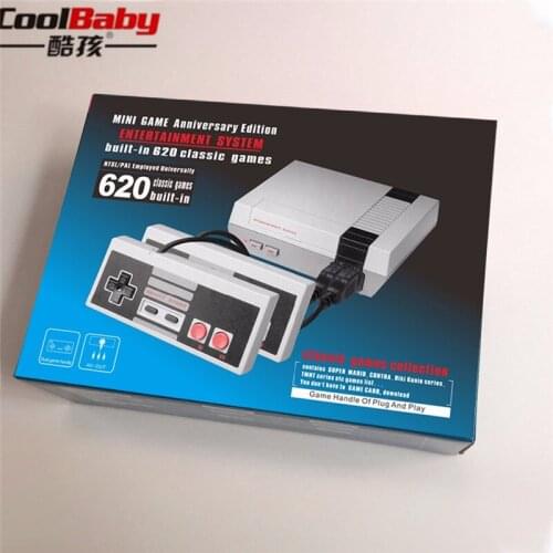 Mini TV Handheld Game Console Video Game Console Games with 620 Different Built-in Games PAL&NTSC