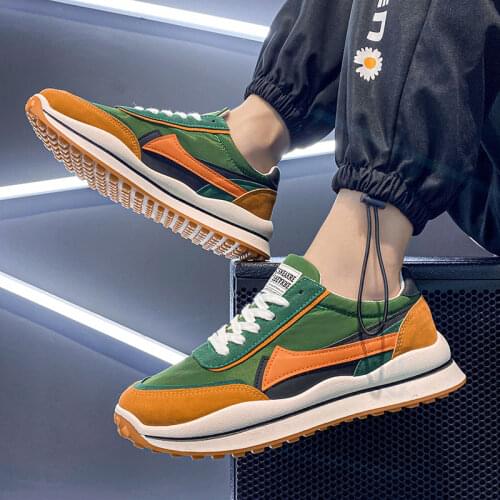 Mens shoes 2021 new summer breathable casual sports shoes running shoes canvas versatile shoes