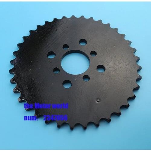 NEW black 8 Holes 530 chain 37 tooth internal diameter 41mm Rear Drive Chain Sprocket For motorcycle Dirt Bike