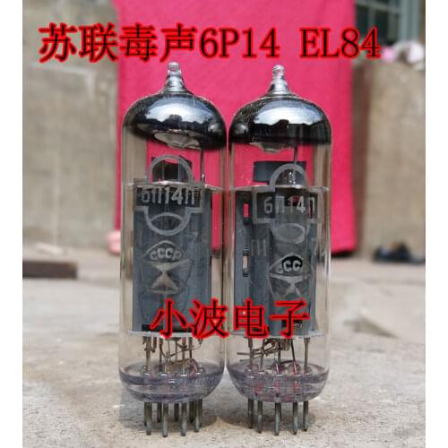 New Soviet poisonous sound 6n14n-K 6p14 electronic tube generation EL84 6BQ5