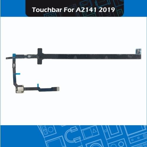 5pcs/Lot Laptop A2141 Touchbar For Macbook Pro Retina 16" A2141 Touch bar with Cable Replacement 2019 EMC 3347