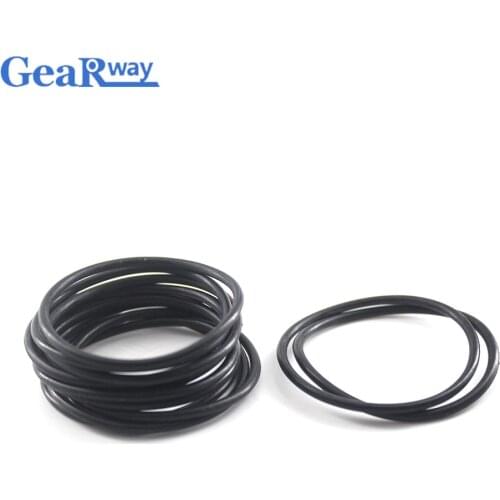 Gearway Black Nitrile Rubber O Ring Seal 3.5mm CS O-Ring Seal 51/52/53/54/55/68/70mm OD Oil Resistance O Ring Sealing Gasket