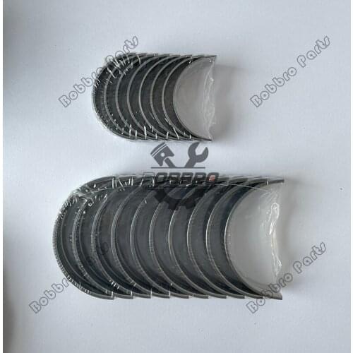 V3800 V3800-DI-T-E2B/E3B/E3BG Main Bearing 1C020-23472 1C020-23470 Rod Bearing 1C020-22334 1C020-22312 For Kubota Tractor M105