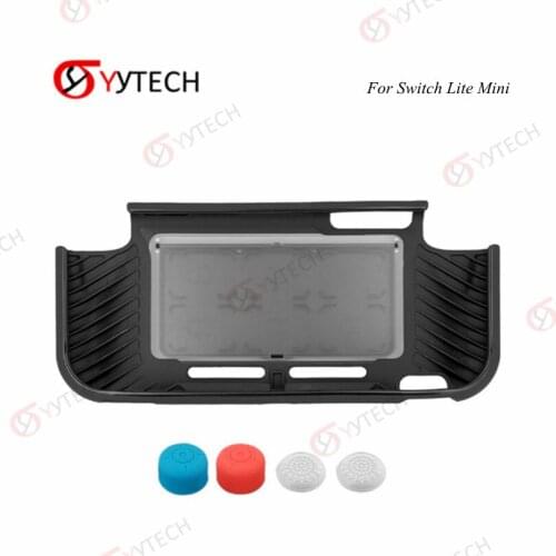 YYTECH 5 In 1 TPU Protective Case with Card Slot Storage and Joystick Thumbstick Caps For Nintendo Switch NS Lite Accessories