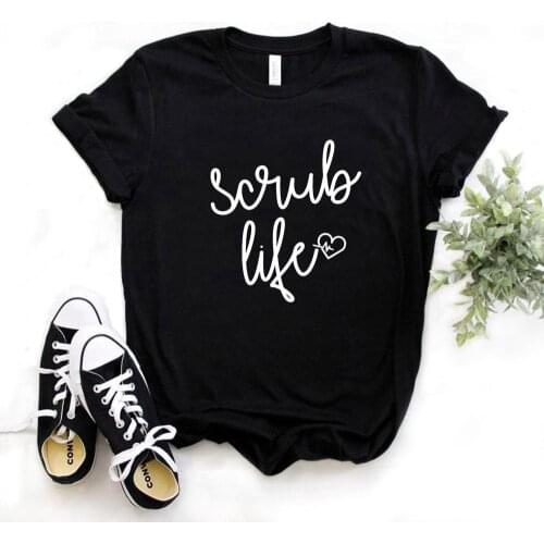 Women T Shirt Soul Life Heart Print Tshirt Women Short Sleeve O Neck T-shirt Ladies Causal Tee Shirt Tops TX5578