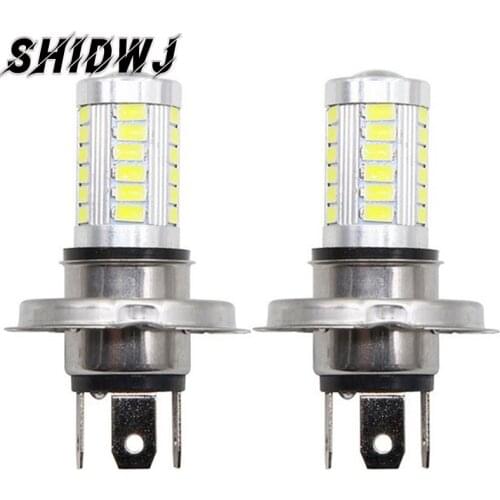 1Pcs Car Goods H4 LED Lamp Car Headlight 33 SMD 5630 5730 Light Bulb Auto Automobile Fog Light For Car Accessories