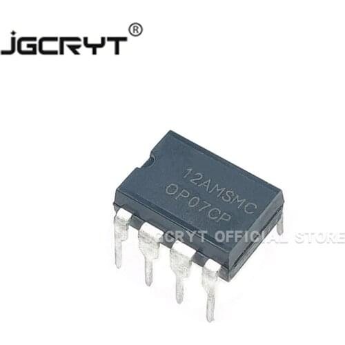 20Unids/lote The new OP07CP OP07 low noise operational amplifier chip is directly inserted into the DIP-8 for direct shooting
