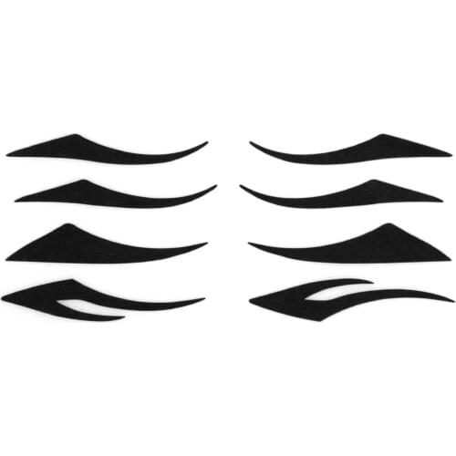 80pcs Cat Eye Makeup Black Double Eyelid Stickers Eye Makeup Decoration Tool