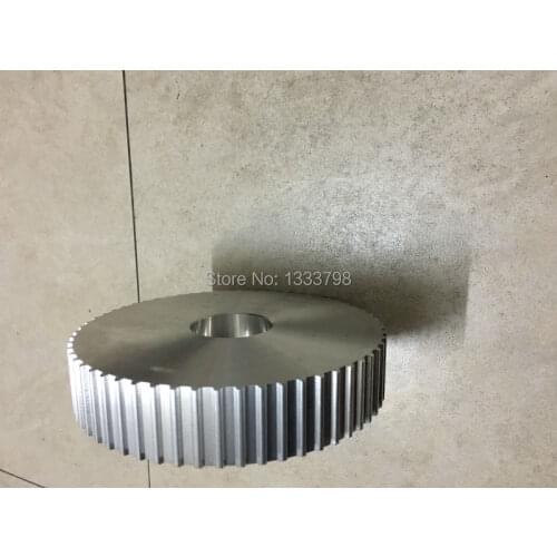 Without flange HTD8M aluminum timing belt pulley manufacture
