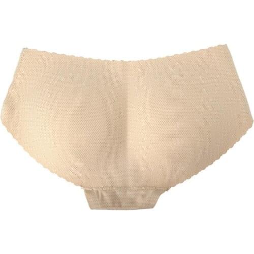 One piece with hip pad lady low waist briefs seamless Women Butt Lifter Panty Push Up Butt Enhancer Panties Hip Shaper Underwear