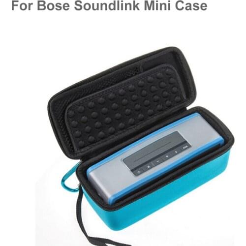 2 in 1 Case For Bose Soundlink Mini 1/2 Bluetooth Speaker Hard EVA Carry Storage Case Cover Box +Soft Silicone TPU Case Skin