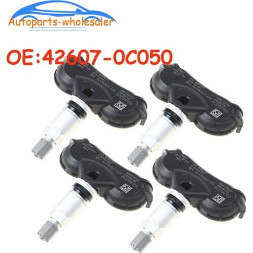 4 pcs/lot 42607-0C050 For 2009-2015 Toyota Sequoia Tundra TPMS Tire Pressure Monitor Sensor 42607-08010 42607-0C030 426070-C070