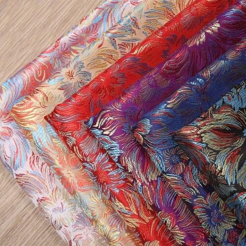 European style Metallic Jacquard Brocade Fabric,3D jacquard fabric, yarn dyed fabric for Womens Coat Dress Skirt By meter