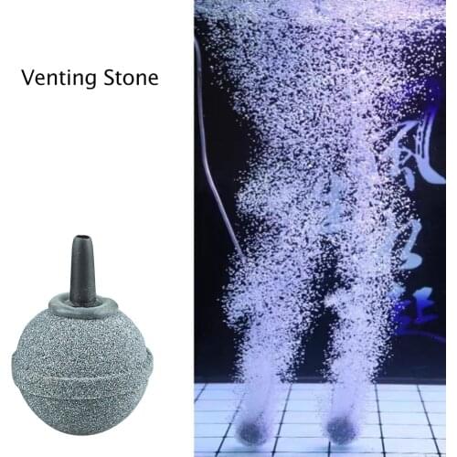 2cm/3cm/4cm/5cm Fish Tank Aquarium Air Stone Oxygen Aerator Increasing Air Bubble Pond Pump Hydroponic Oxygen Supply Great New