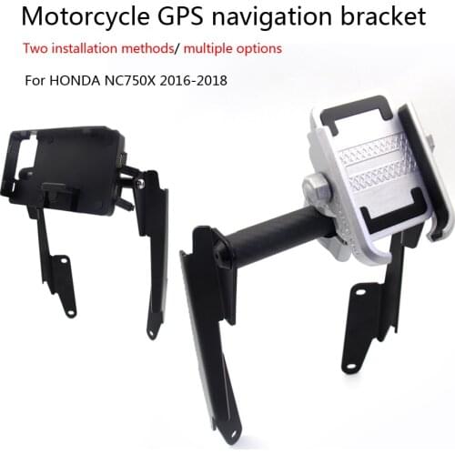 For HONDA NC750X NC 750 X 2016-2018 Motorcycle Bracket Mount Smartphone GPS Holder Navigation bracket phone clip