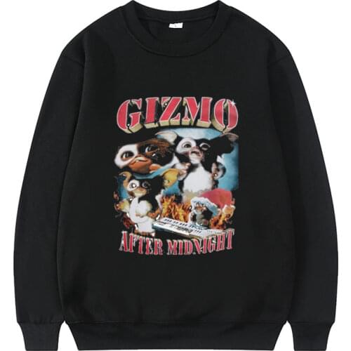 2021 Hot New Your Pet Mogwai Gremlins Sweatshirt Men Funny Clothes Casual Pullover Gizmo 80s Movie Mogwai Monster Sci Fi Tops