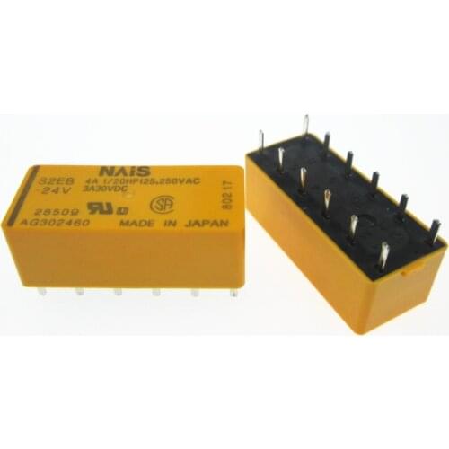 NEW 24V relay S2EB-24V S2EB24V 24V 24VDC DC24V DIP12