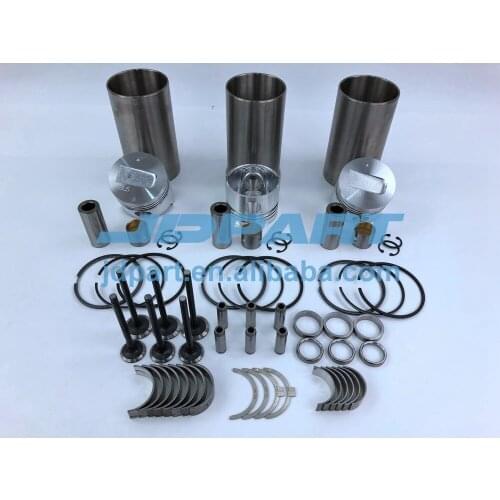 New S3L Rebuild Kit Piston Rings Liners Engine Bearing Set Engine Valves For Mitsubishi Engine