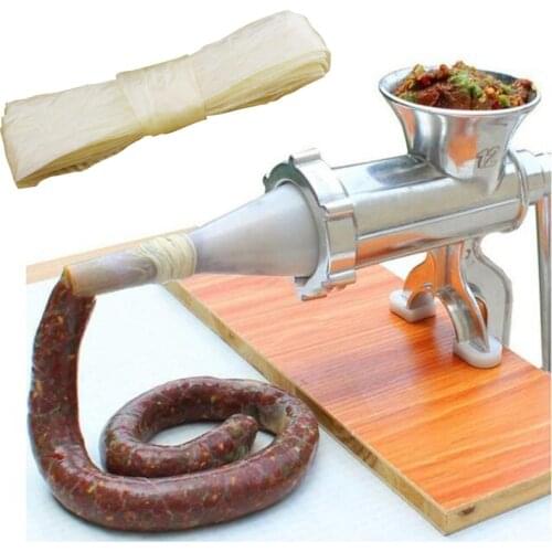 1Pack Edible Sausage Casings Packaging Pork Intestine For Sausage Tube Casing for Sausage Hot Dog Hamburger Sausage Tools