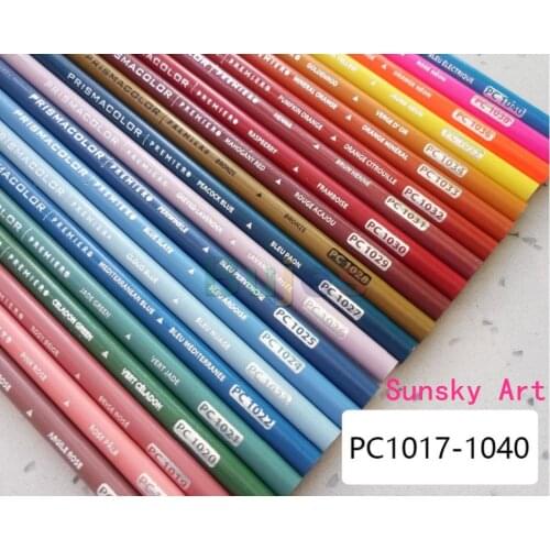 OEM prismacolor fluorescence color PC1033/1032/1023/1026 oily drawing pencil soft big core pencil Sanford Prismacolor art pencil