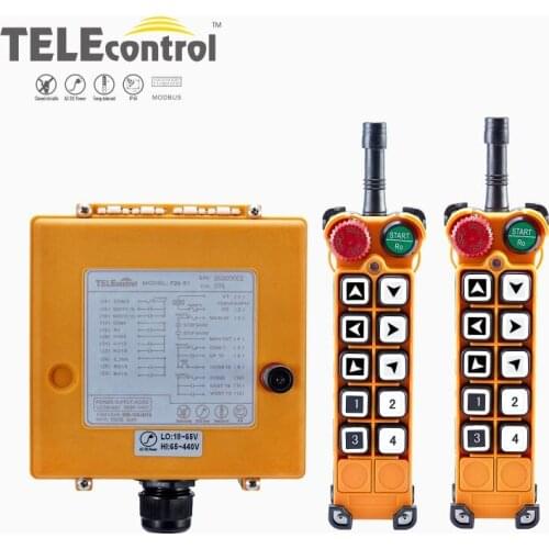 Industrial Wireless Remote Control F26-B1F26-B2 F26-B3 Hoist Crane Lift 10 Single Double Buttons Switch for Truck Hoist