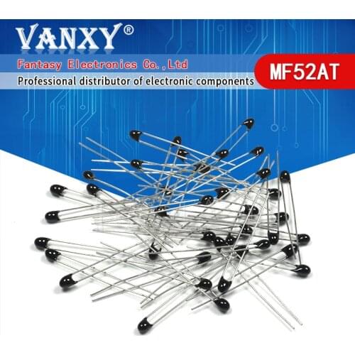 500pcs MF52AT MF52 B 3950 NTC Thermistor Thermal Resistor 5% 1K 2K 3K 4.7K 5K 10K 20K 47K 50K 100K