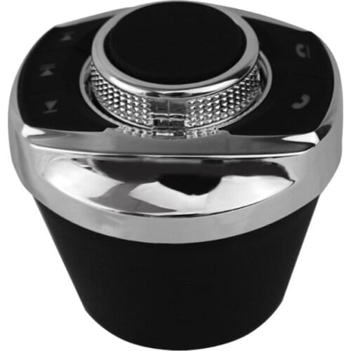 Universal Car Wireless Steering Wheel Control Button with LED Light 8-Key Functions for Car -Android Navi Player Auto