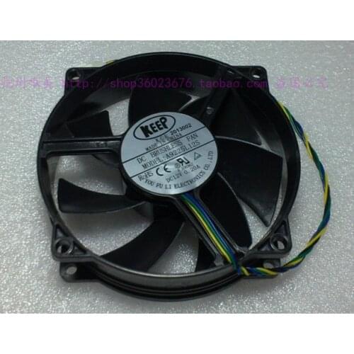 NEW KEEP A9225L12S 9025 9CM 4PIN PWM Temperature control 12V 0.20A cooling fan