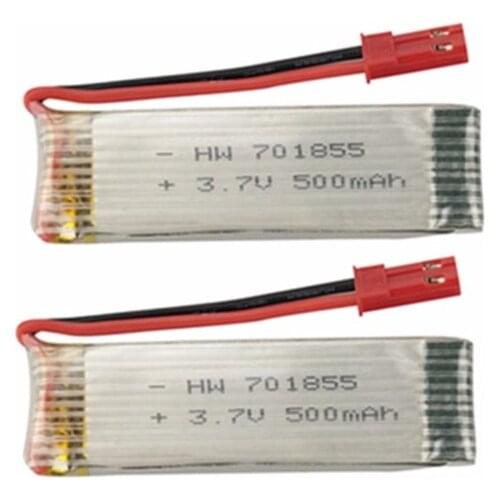1S 3.7V 500mah Lipo Battery JST Connector for UDI U815A U817A U818A WLtoys V929 V939 V949 V959 V969 V979 V989 V999 RC Quadcopter